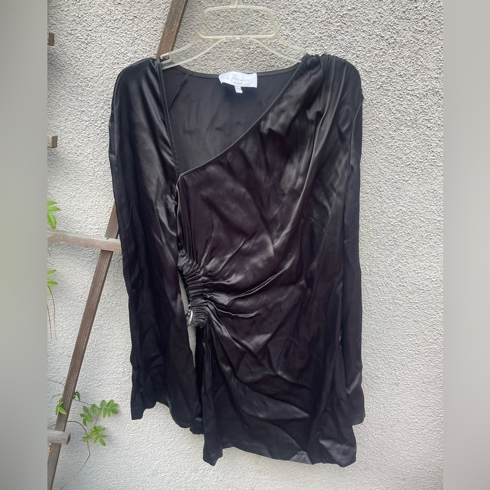 L’Academie Eira Mini Dress in Black - Picture 4 of 15